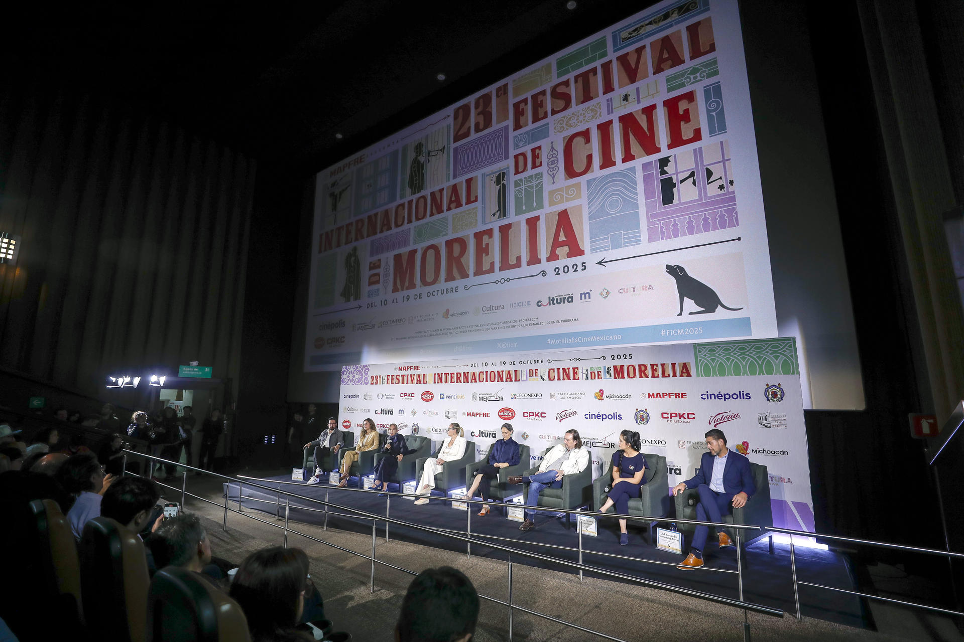 Celebran el cine en Morelia con llamado a la paz