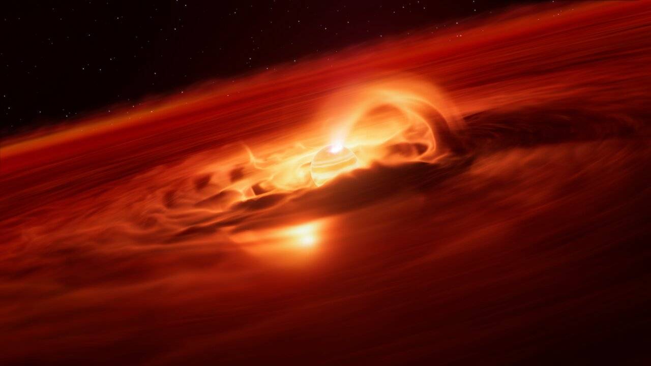Descubierto un planeta errante que crece a un ritmo récord