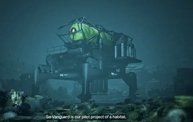 Vanguard, el hábitat submarino que permitirá a los humanos vivir y trabajar bajo el mar