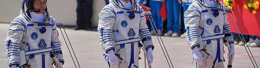 Vuelve el equipo de astronautas chino que se quedó varado en el espacio