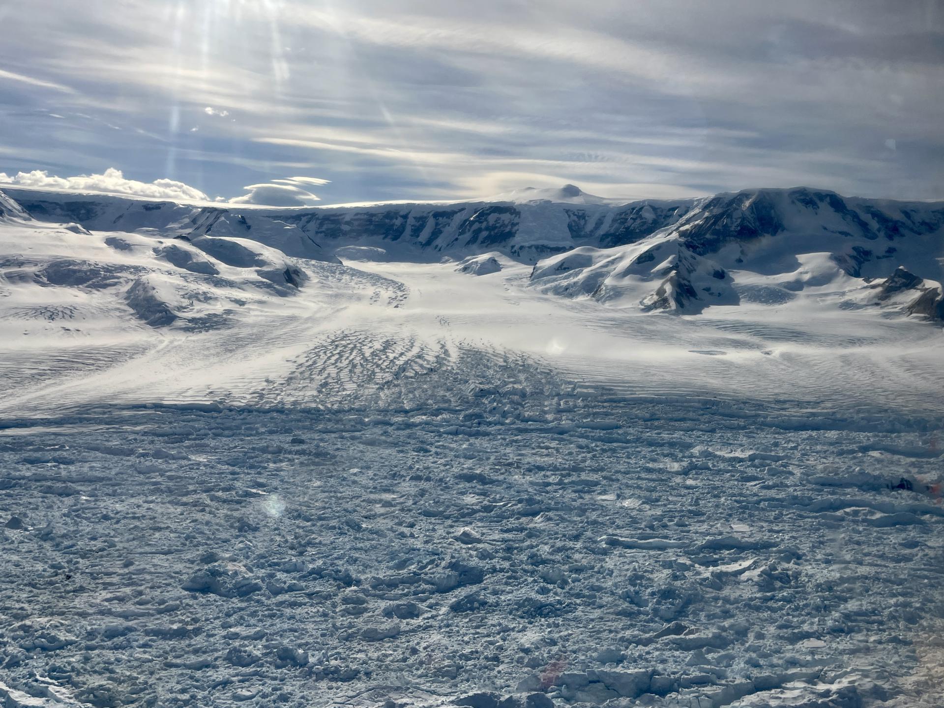 Un glaciar de la Antártida colapsa a una velocidad no vista desde la Edad de Hielo