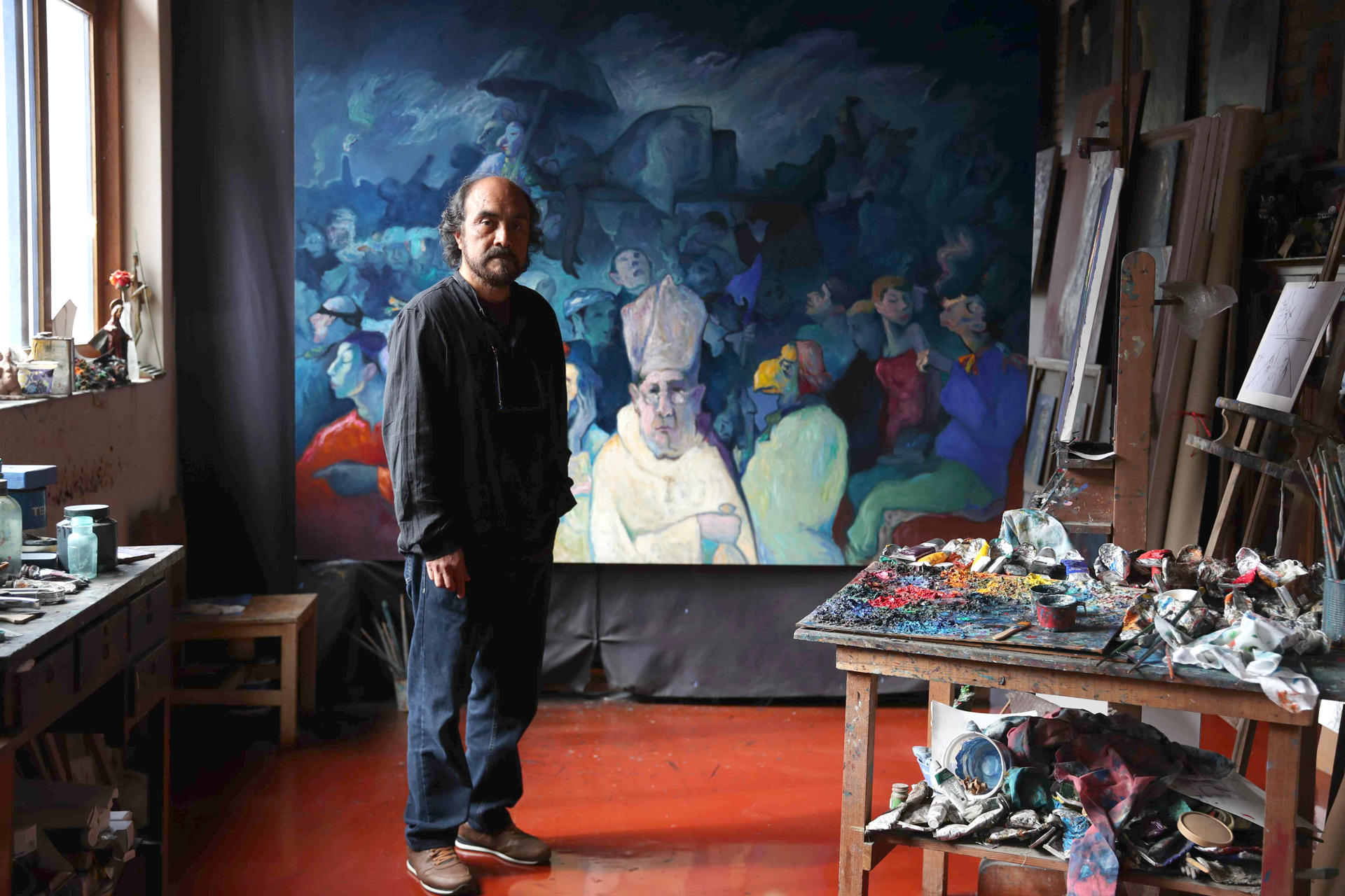 Visiones para meditar: reflexión y humanidad en la pintura peruana