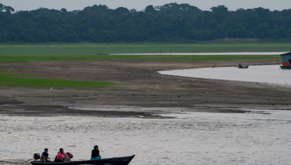 El agua del Amazonas alcanza temperaturas récord