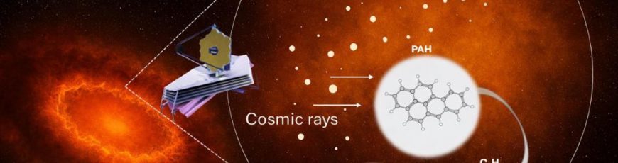 El James Webb descubre un reservorio excepcionalmente grande de moléculas orgánicas