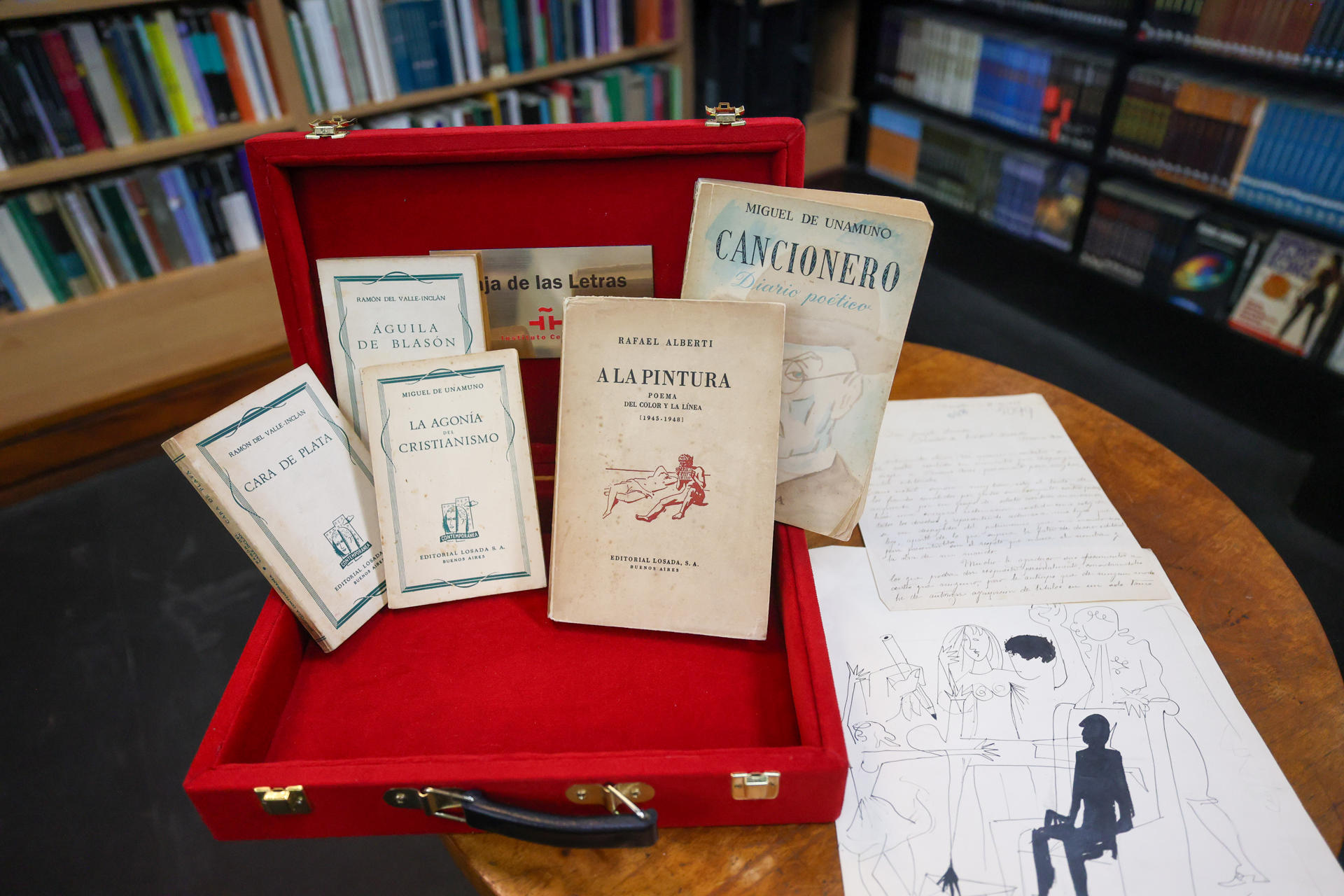 Clásicos hispánicos viajan de Buenos Aires a Madrid