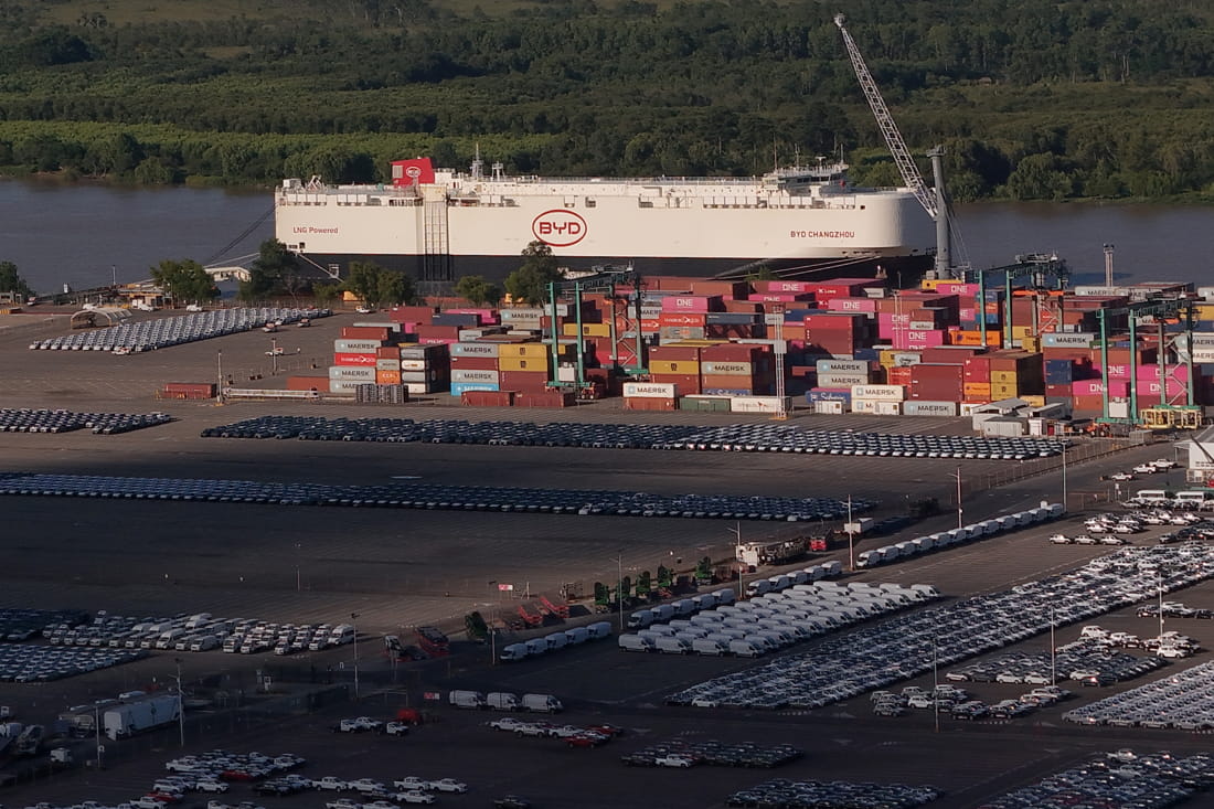 Más de 5 mil autos chinos llegan a Argentina