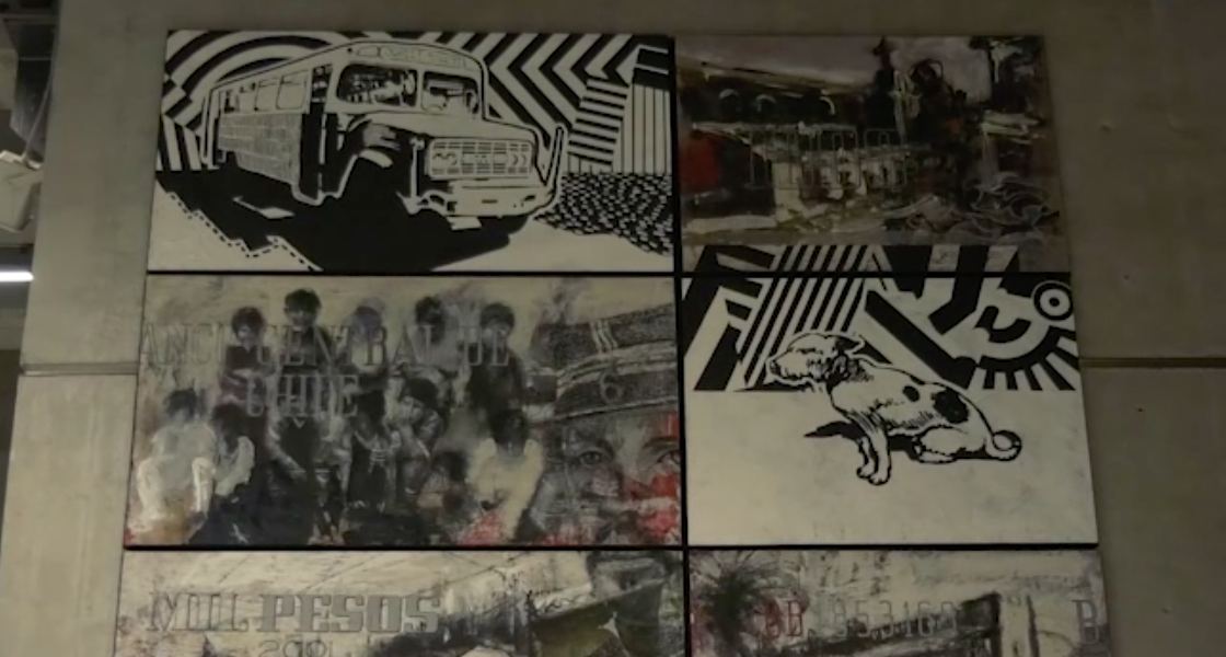 Inauguran mural 89° en colaboración con UTEM en Chile