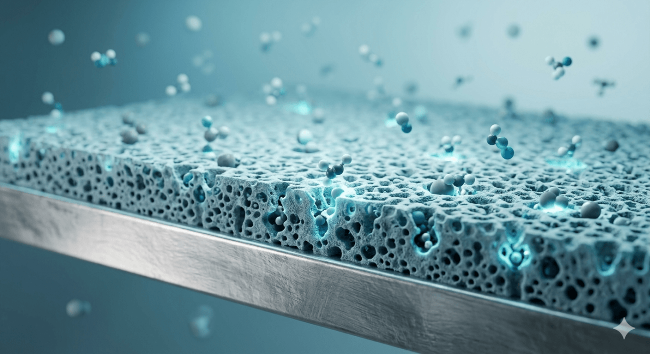 Crean un material que añadido en las pinturas reduce el CO2