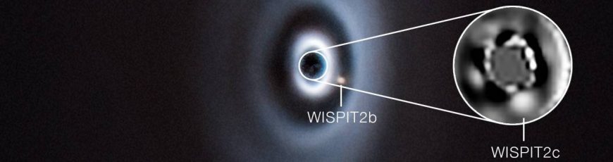 Sistema solar naciente? Observan dos planetas en formación en torno a una estrella joven
