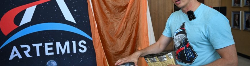 Paracaídas, pieza vital para un amerizaje seguro de Orion en Artemis II