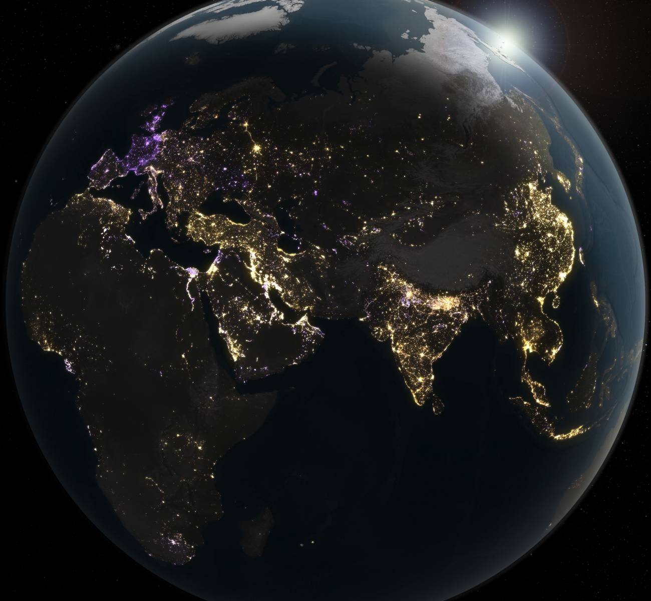 El uso de luces nocturnas ha crecido un 16 % en la última década