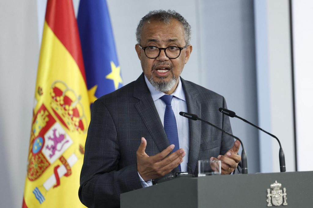 El director general de la OMS, Tedros Adhanom. EFE/Chema Moya