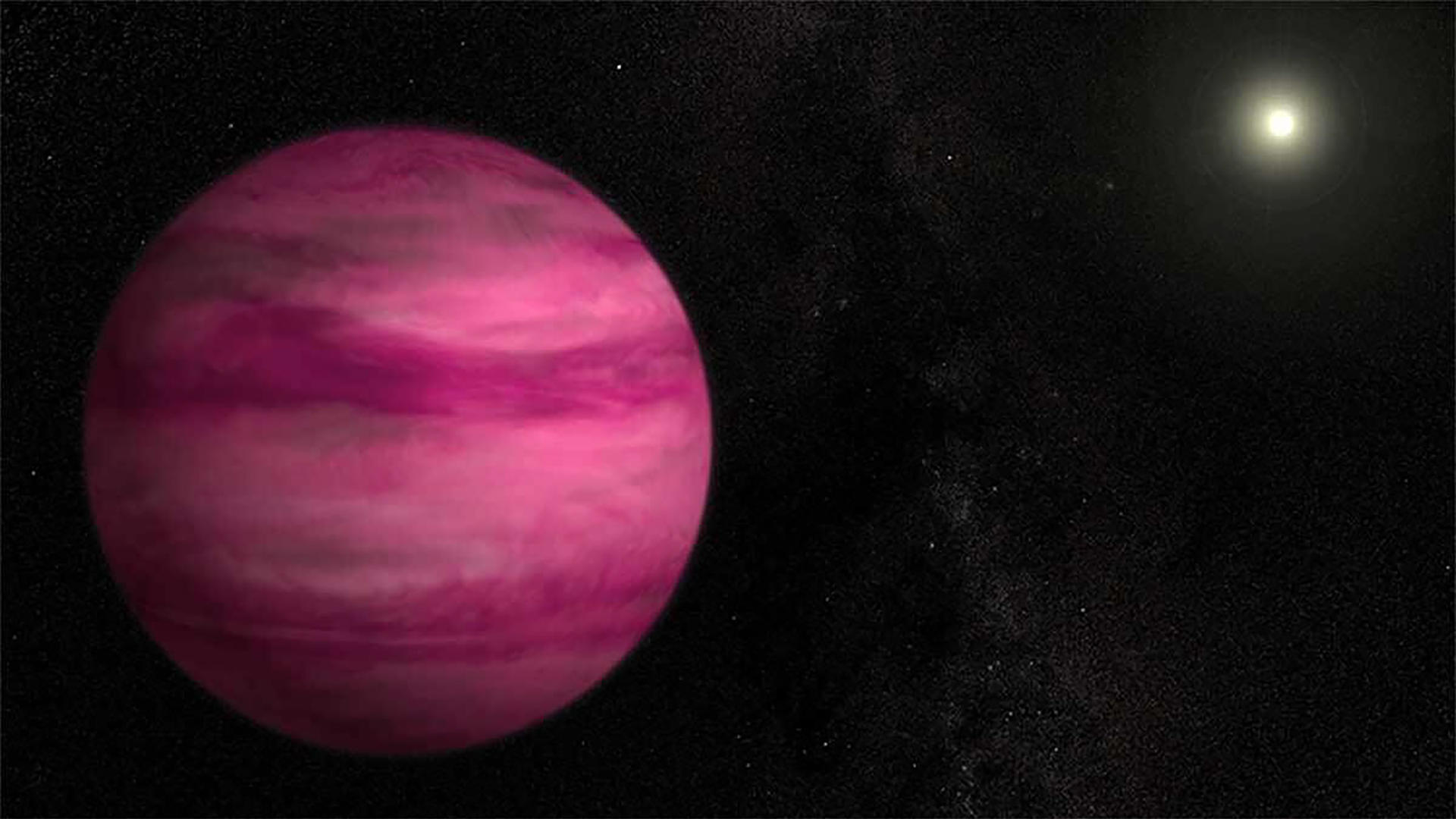El telescopio espacial James Webb escudriña el «planeta rosa» y revela una sorpresa salina