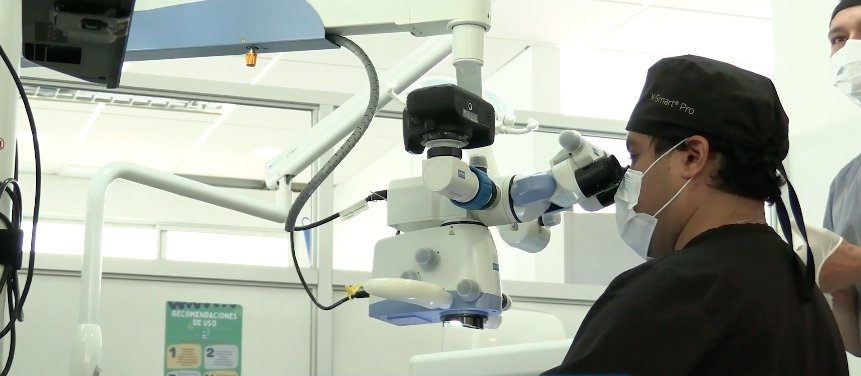 Microscopio clínico para endodoncia ayuda diagnóstico y estudio