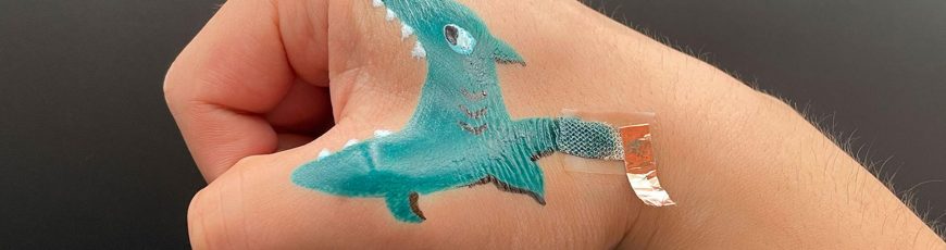Crean electrodos que se aplican en la piel como pintura y son más sensibles y precisos