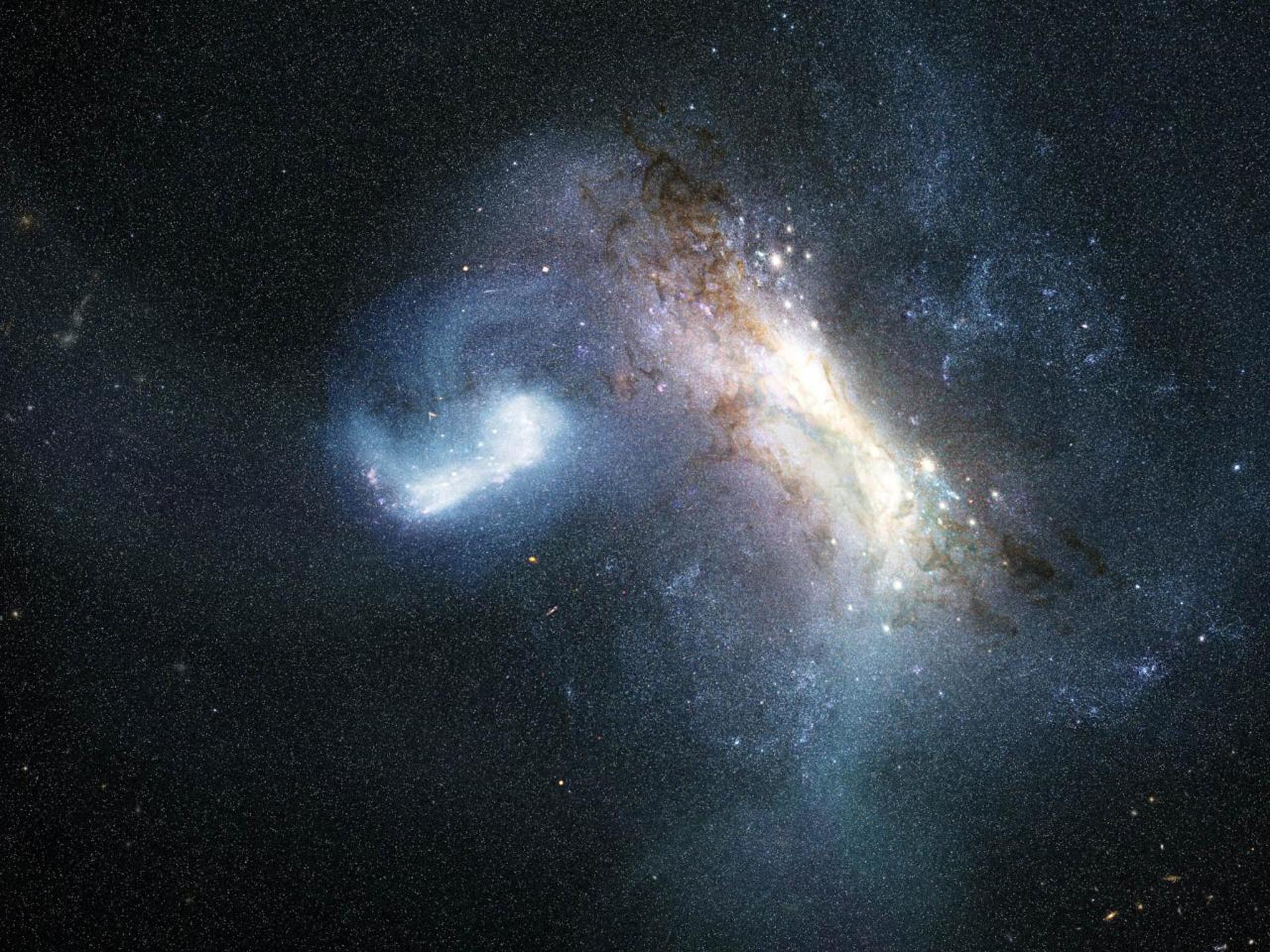 Los «exquisitos» datos del Hubble desvelan una de las primeras fusiones de la Vía Láctea