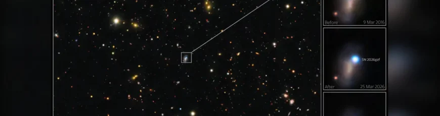Astrónomos ven morir a una estrella gigante paso a paso