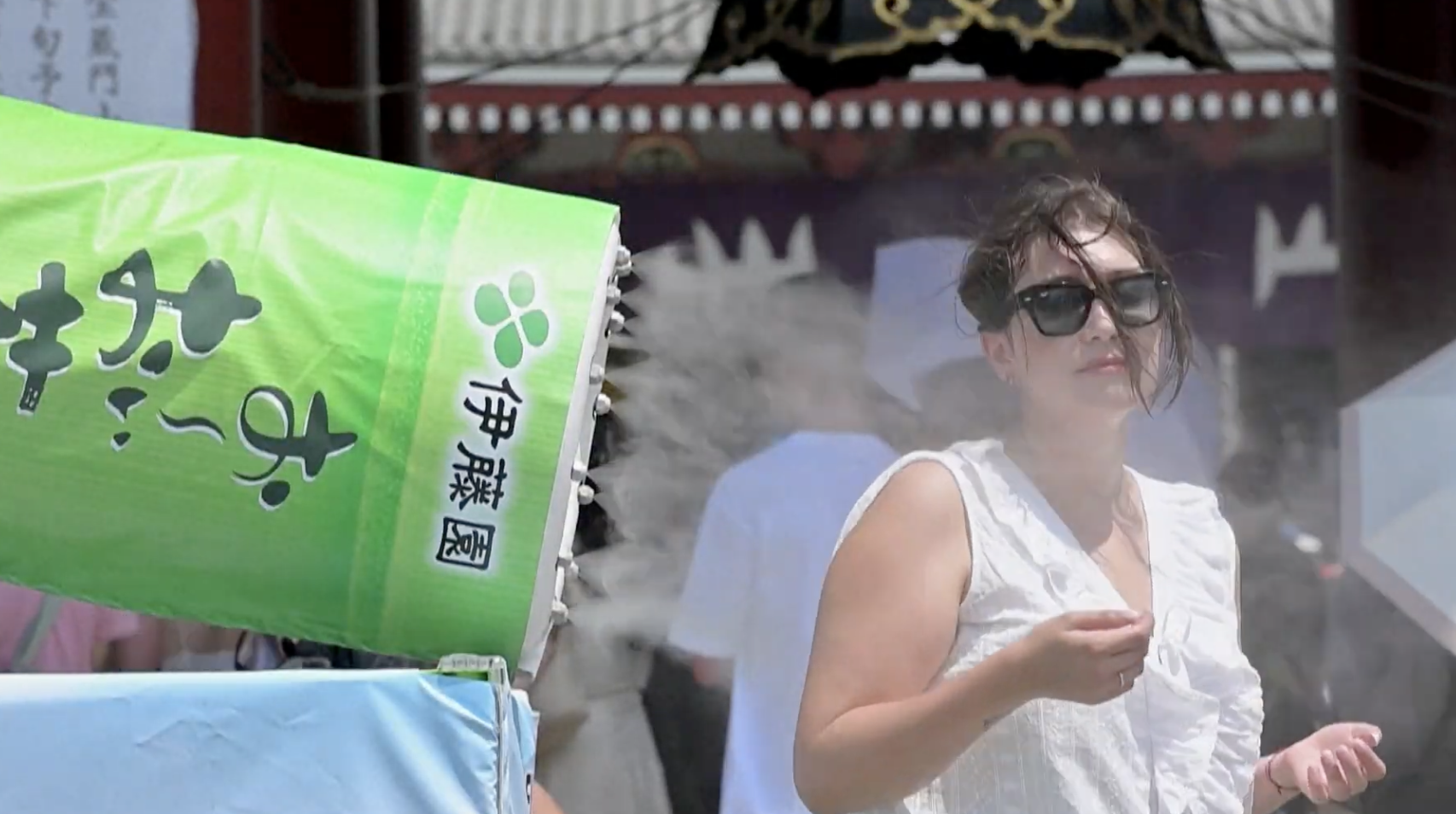 Japón prueba refrigerador humano para combatir el calor extremo