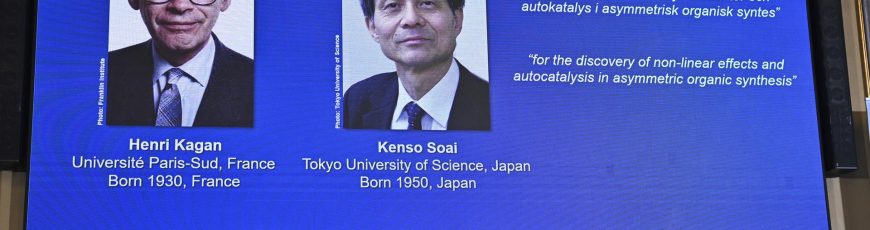 Premio Nobel de Química para Henry B. Kagan y Kenso Soai