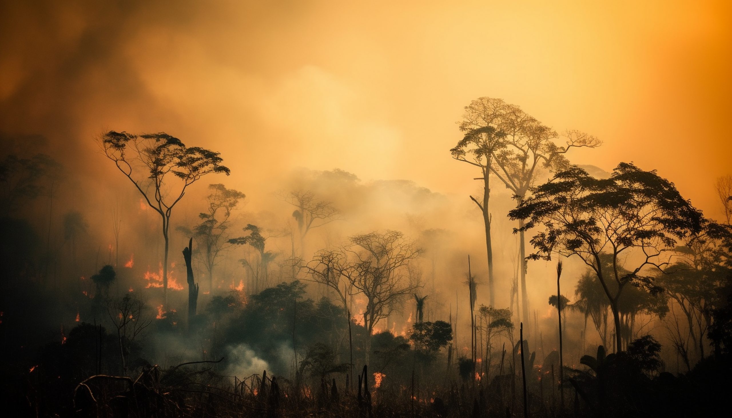 Los incendios cubren de humo a la principal ciudad de la Amazonía brasileña