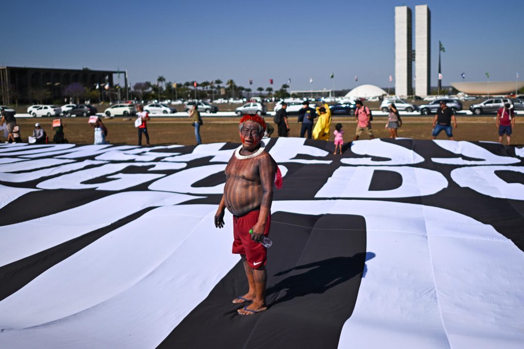 Indígenas/EFE/ Andre Borges